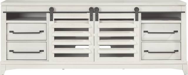 Canoe Creek II White 88 in. Console - Thumbnail - Image 3