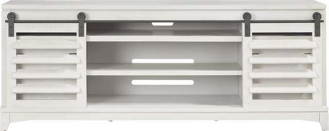 Canoe Creek II White 88 in. Console - Thumbnail - Image 1