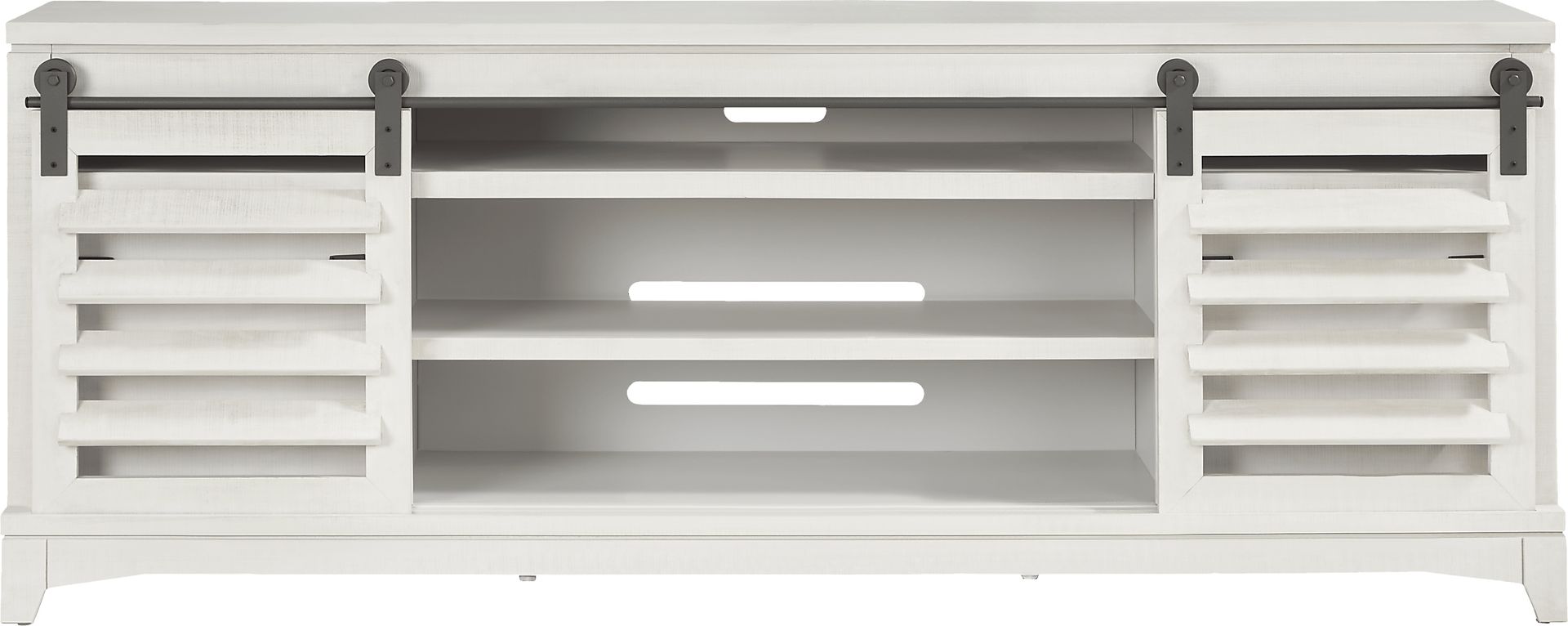 Canoe Creek II White 88 in. Console - Image 1
