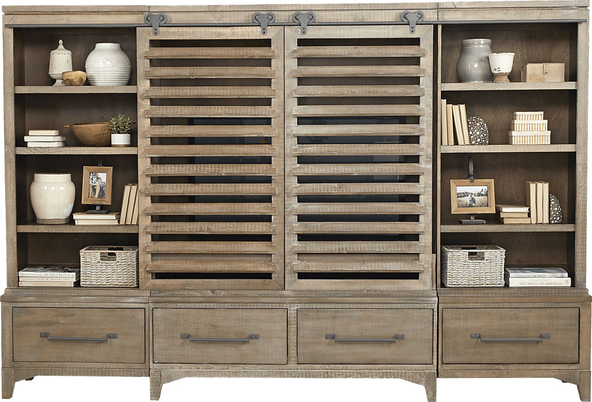 Canoe Creek Pebble 5 Pc Wall Unit - Image 2