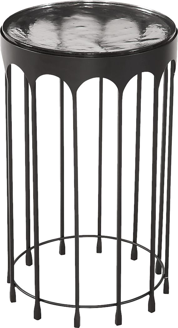 Canonicus Black Accent Table