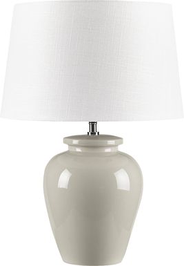 Canosa Island Cream Lamp