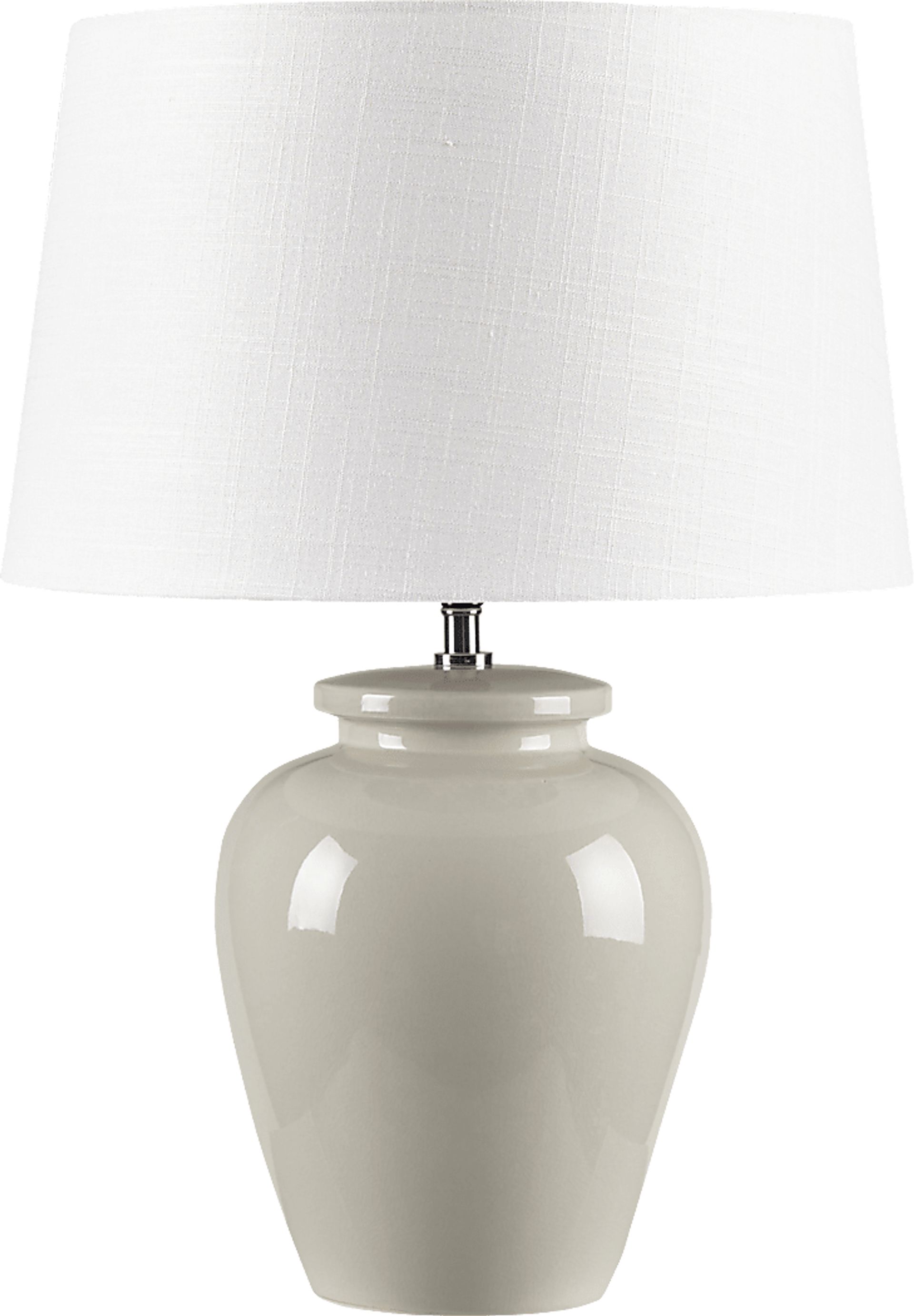 Canosa Island Cream Lamp - Image 1