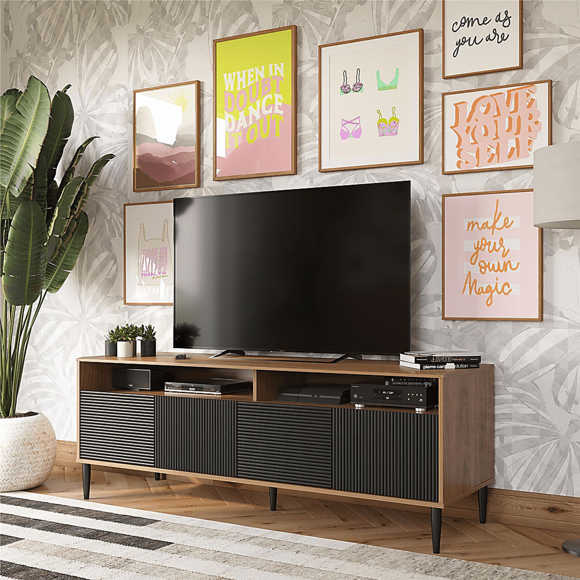 Canser Walnut 62 in. Console - Image 9