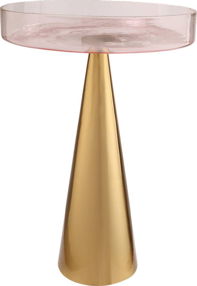 Cansler Gold Large Accent Table - Thumbnail - Image 2