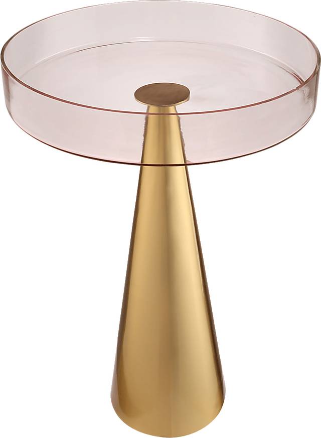 Cansler Gold Large Accent Table - Thumbnail - Image 1