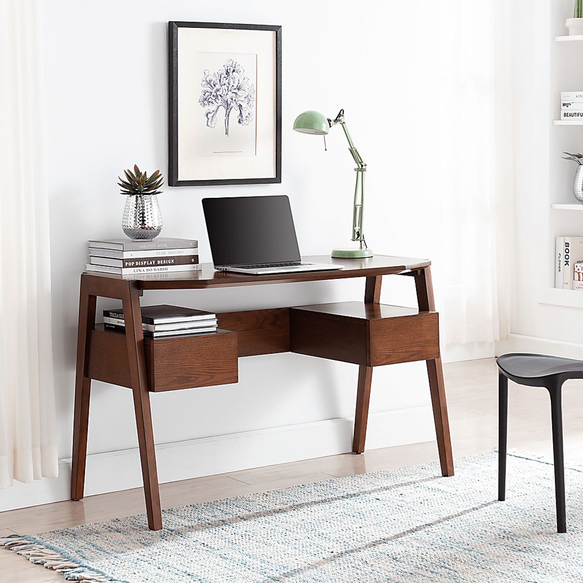 Canterberry Brown Desk - Image 4