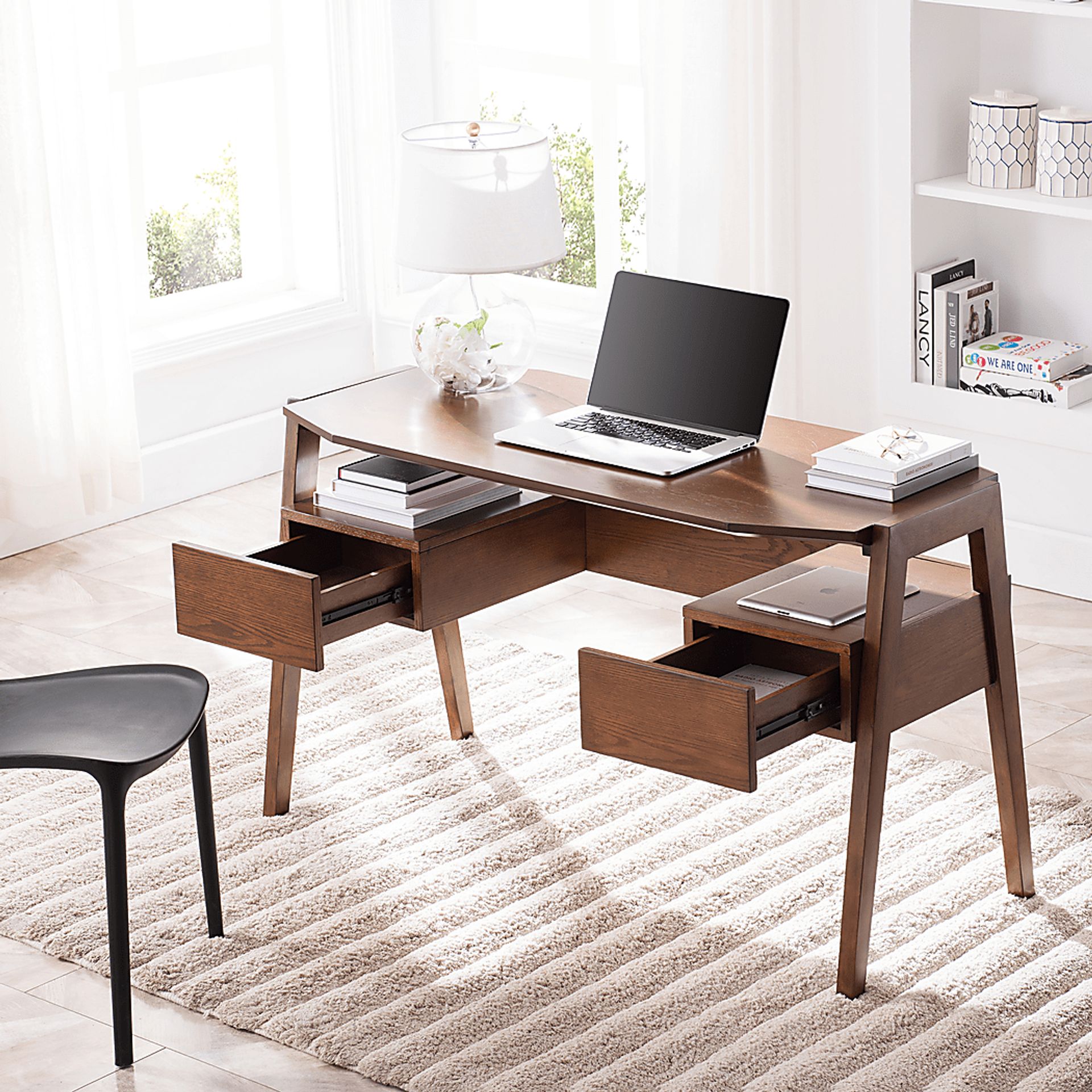 Canterberry Brown Desk - Image 5