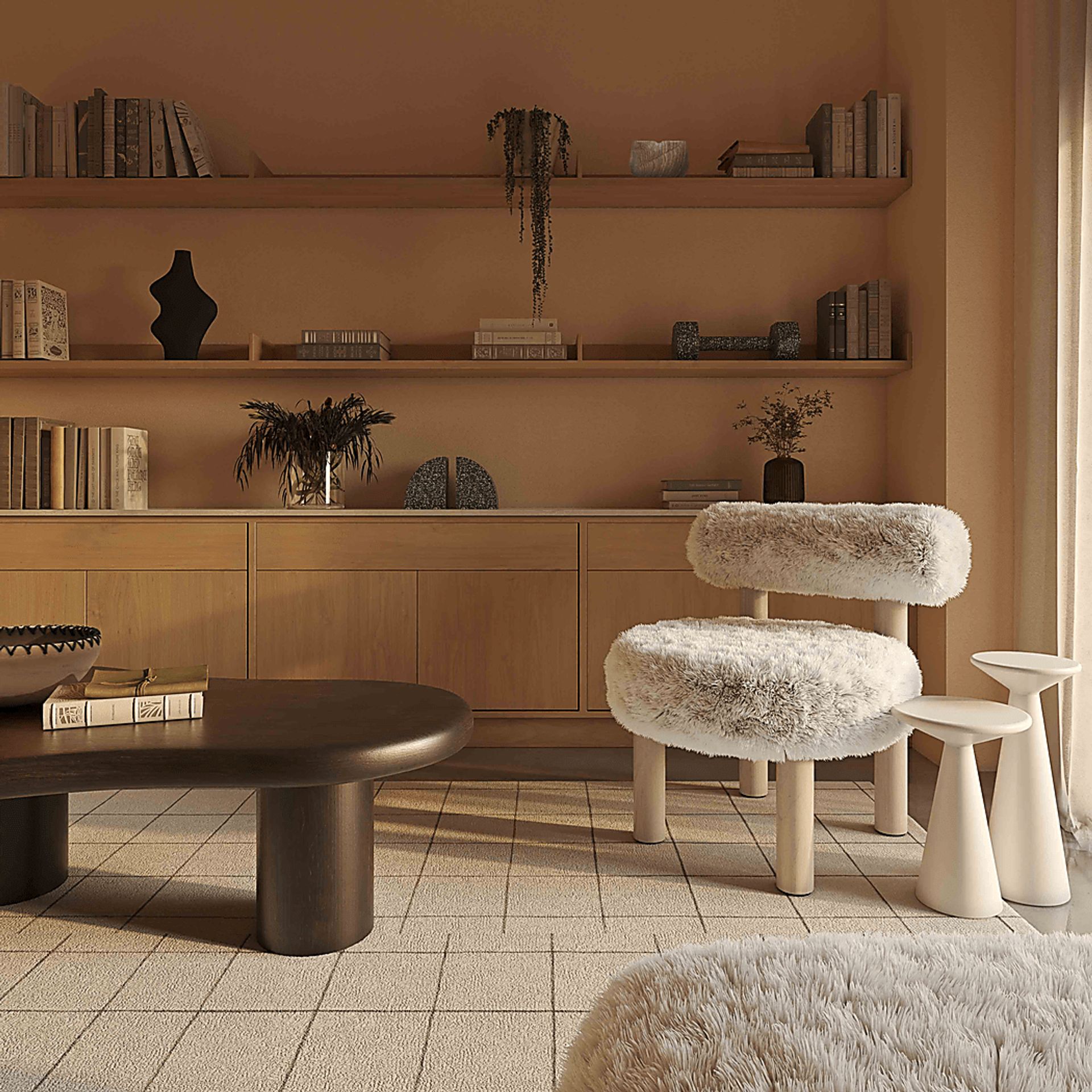 Canterdury Natural Accent Chair - Image 2