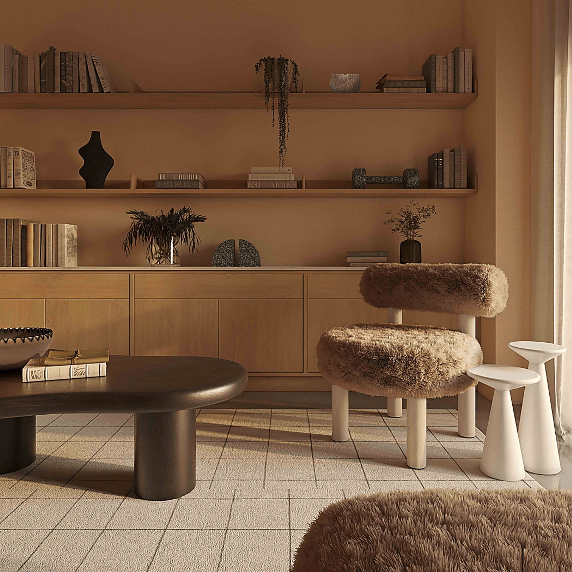 Canterdury Taupe Accent Chair - Image 2