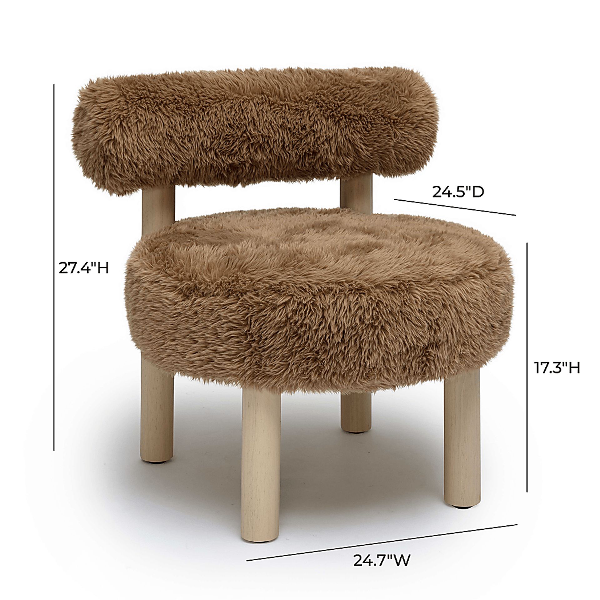 Canterdury Taupe Accent Chair - Image 6