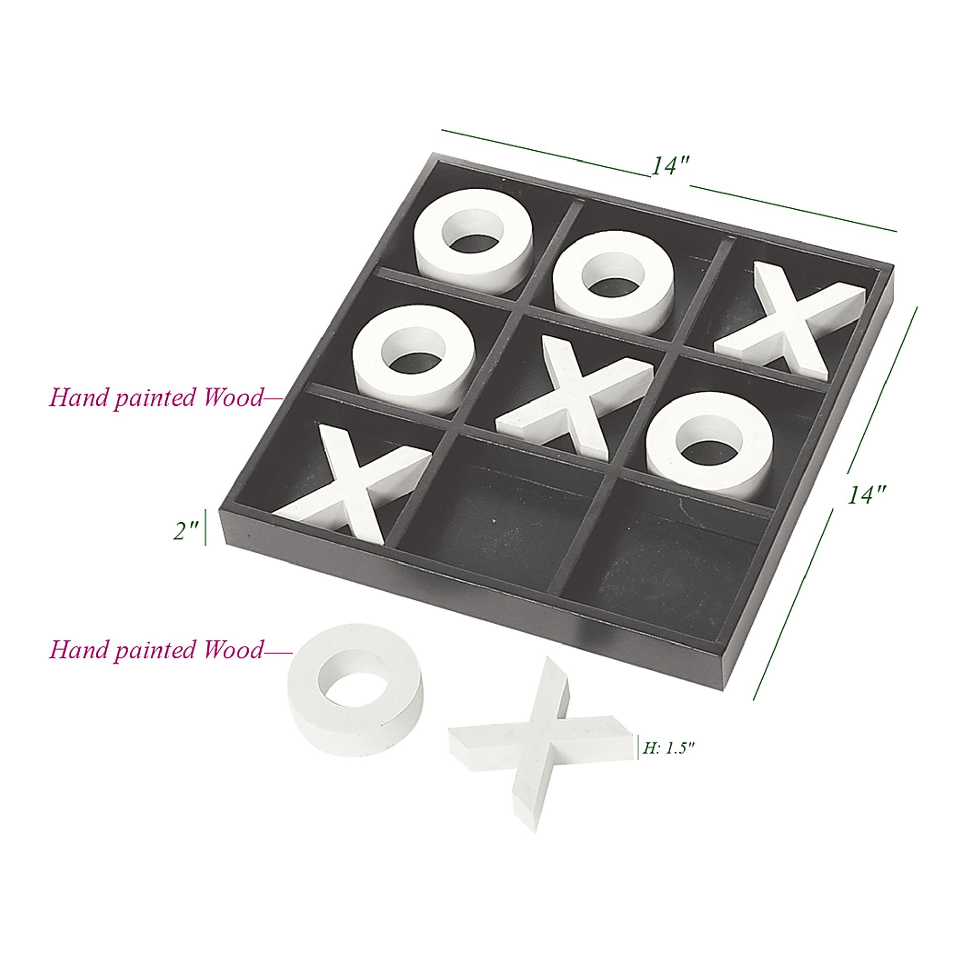 Canterra Black Tic Tac Board - Image 3