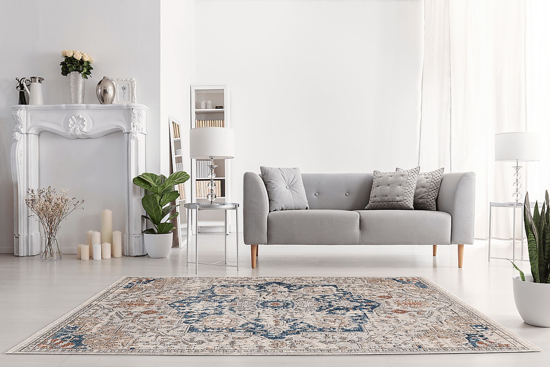 Canterris Ivory 7'10 x 10' Rug - Image 3