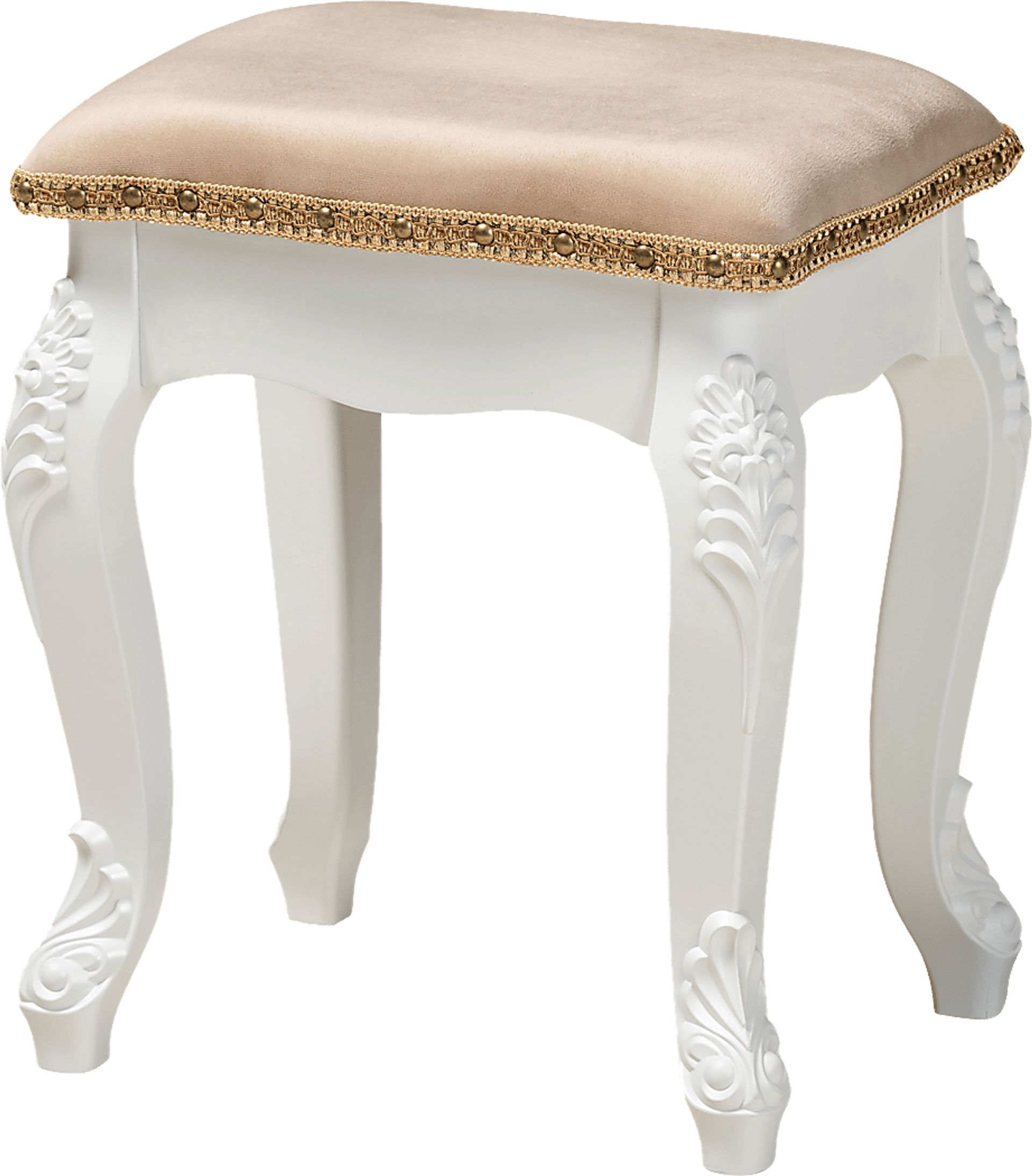 Canterwood Way Beige Ottoman - Image 1