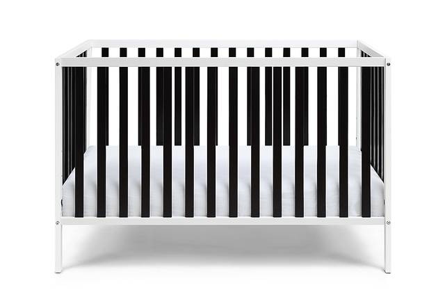 Kids Canticle Black/White Crib - Thumbnail - Image 2