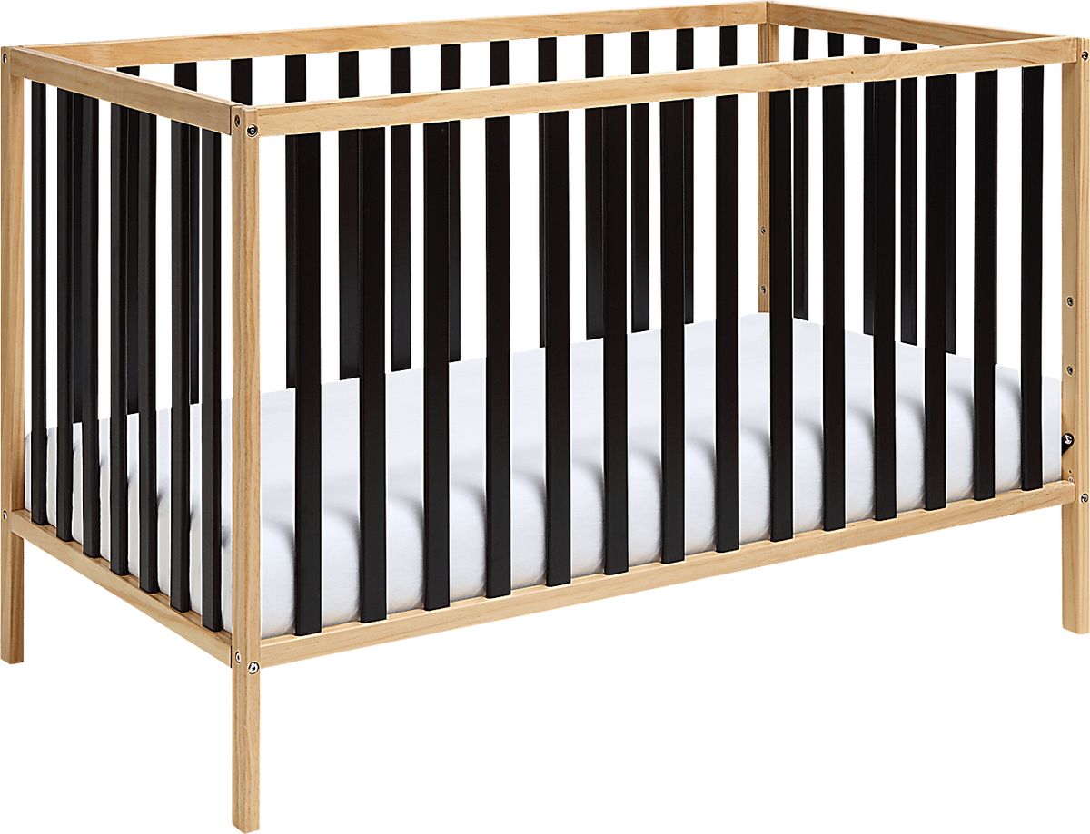 Canticle Natural Light Wood Crib Rooms to Go