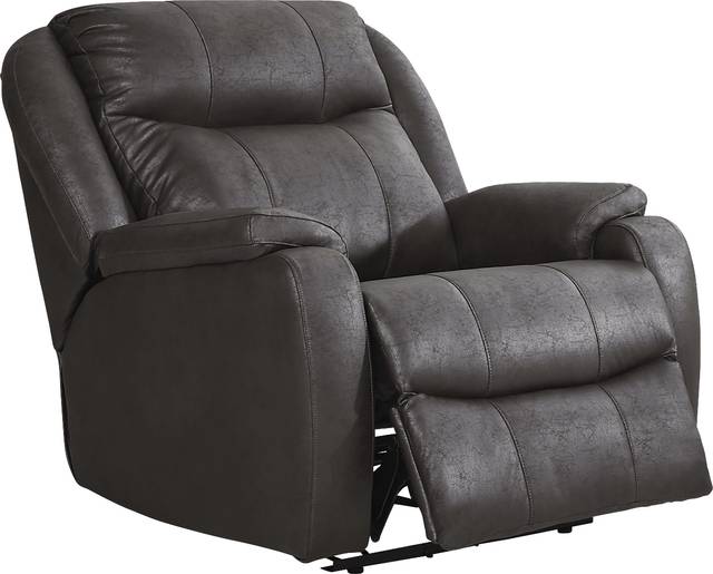 Canton Hills Chocolate Triple Power Recliner - Thumbnail - Image 2