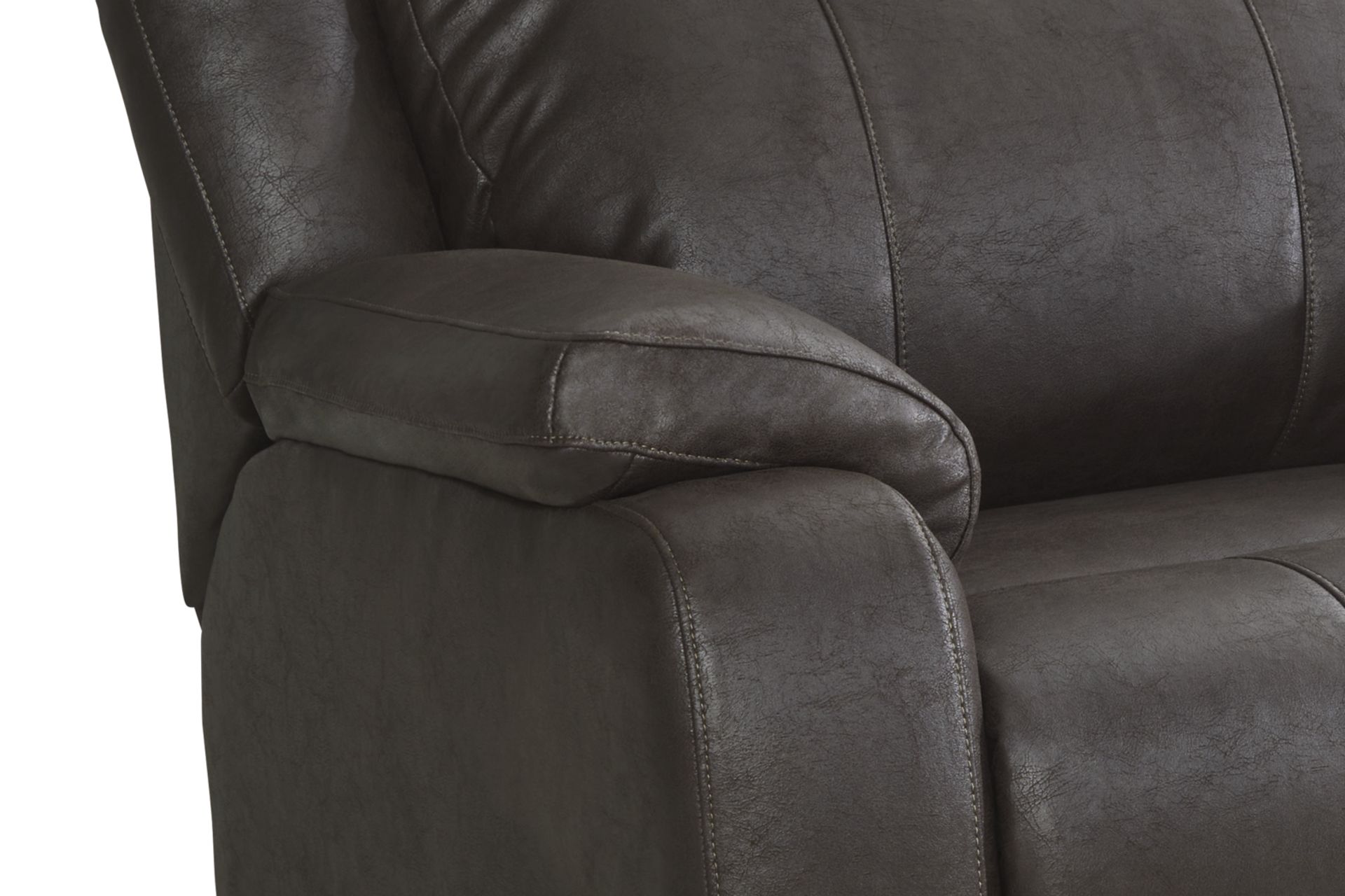 Canton Hills Chocolate Triple Power Recliner - Image 7