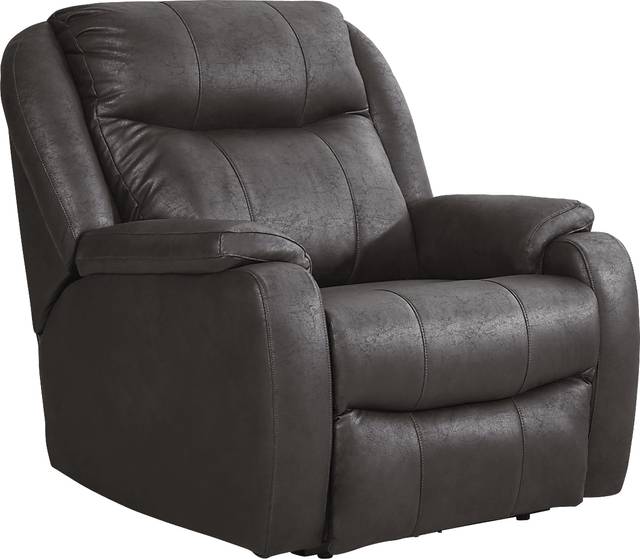 Canton Hills Chocolate Triple Power Recliner - Thumbnail - Image 1