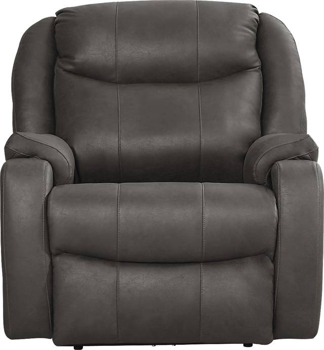 Canton Hills Graphite Triple Power Recliner - Thumbnail - Image 3