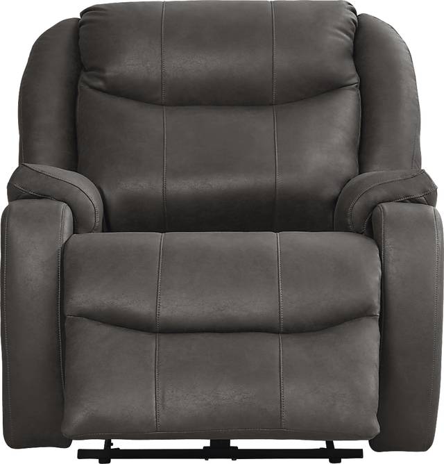 Canton Hills Graphite Triple Power Recliner - Thumbnail - Image 4