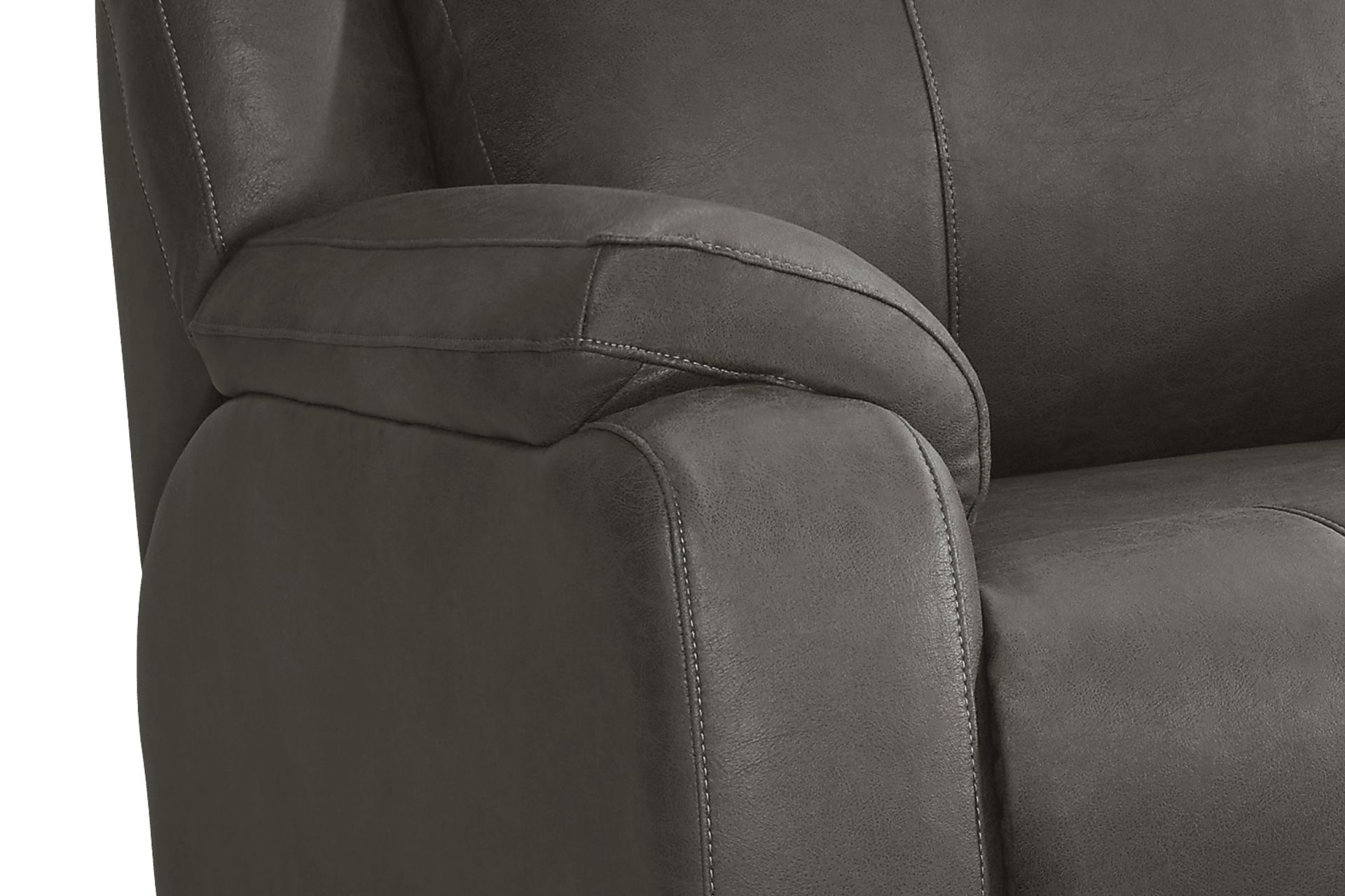 Canton Hills Graphite Triple Power Recliner - Image 7