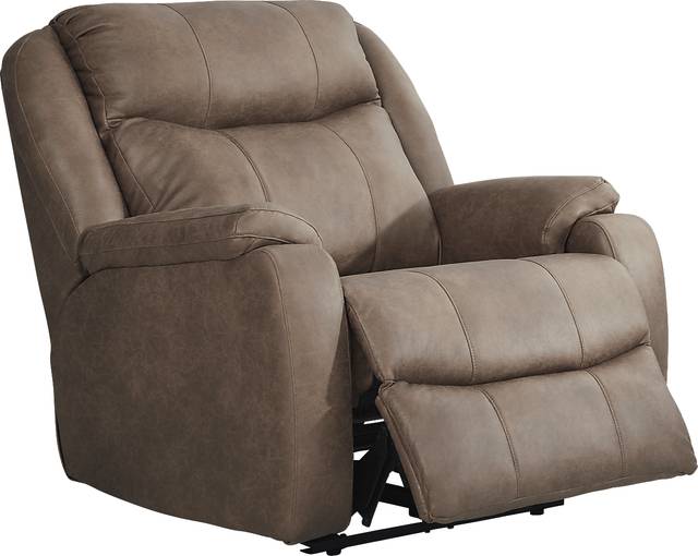 Canton Hills Mocha Triple Power Recliner - Thumbnail - Image 2