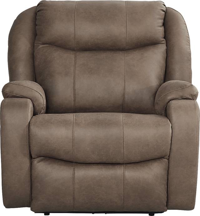 Canton Hills Mocha Triple Power Recliner - Thumbnail - Image 3
