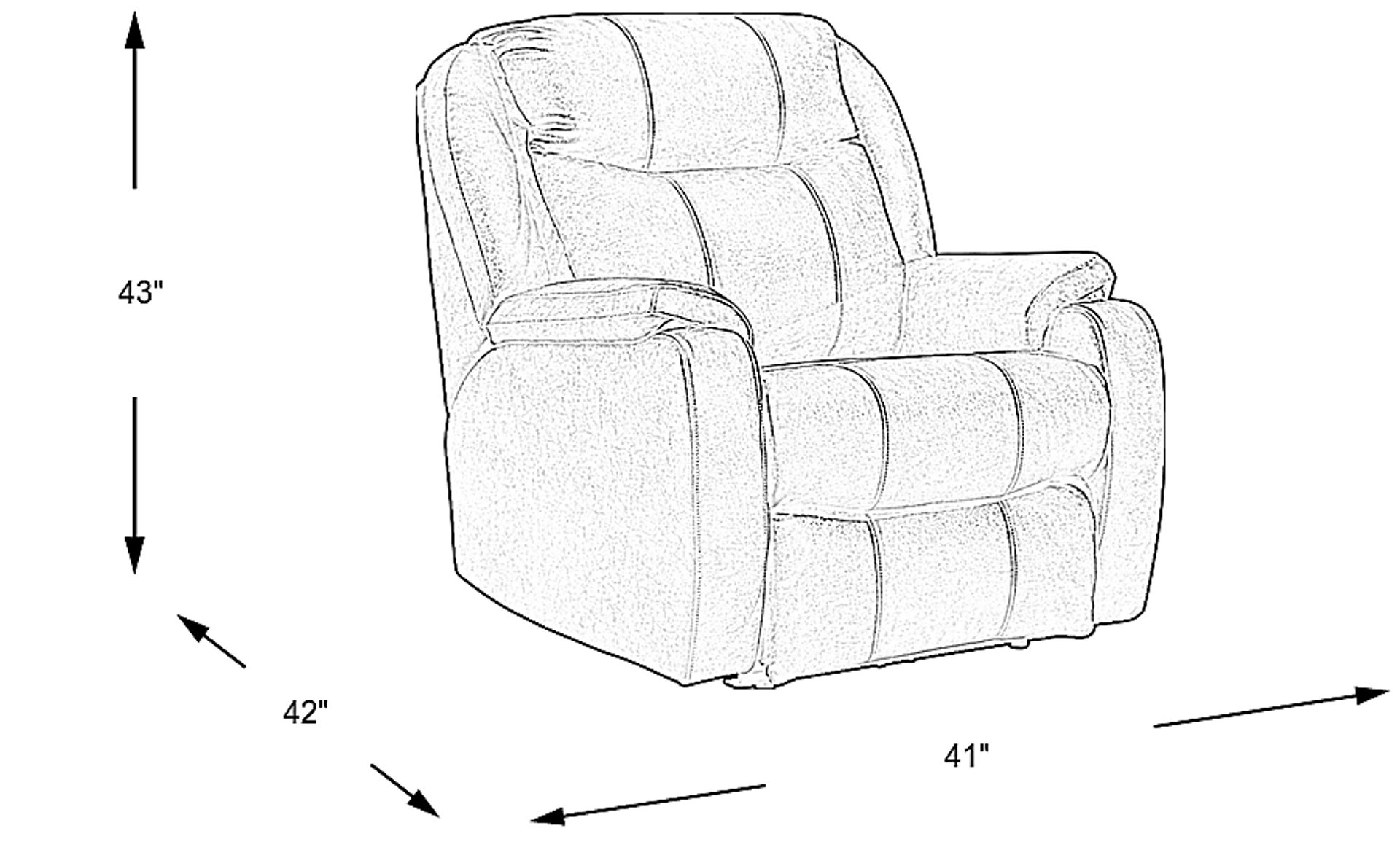 Dimension Image. Please refer to the Dimension Tab on this page for dimension details.
