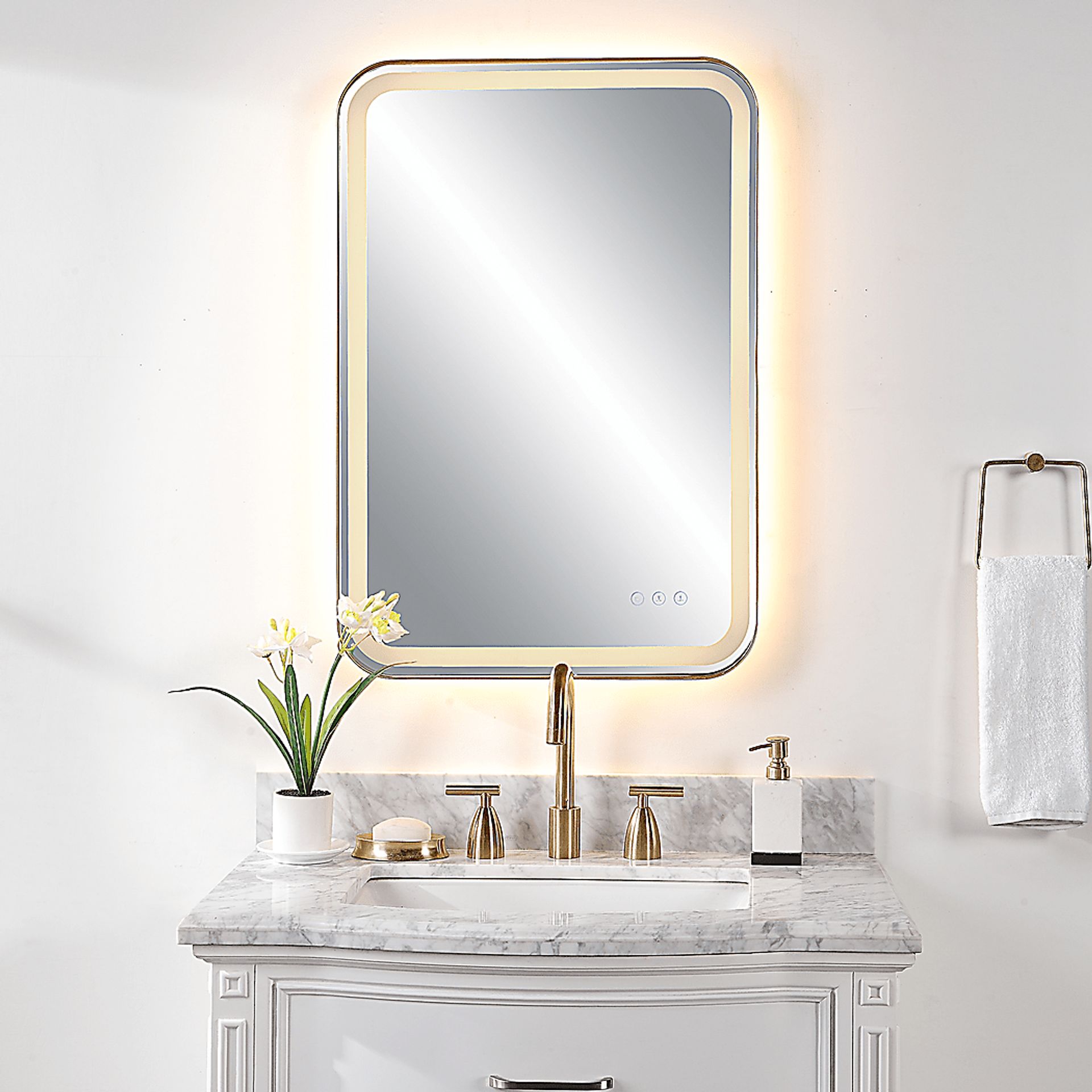 Cantus Brass Mirror - Image 2