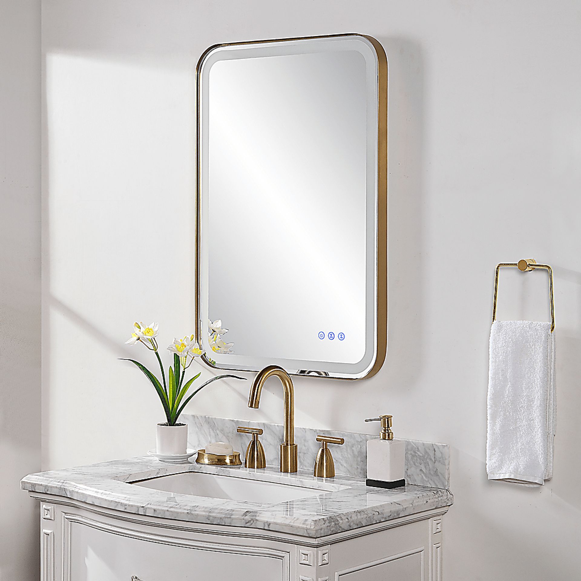 Cantus Brass Mirror - Image 3