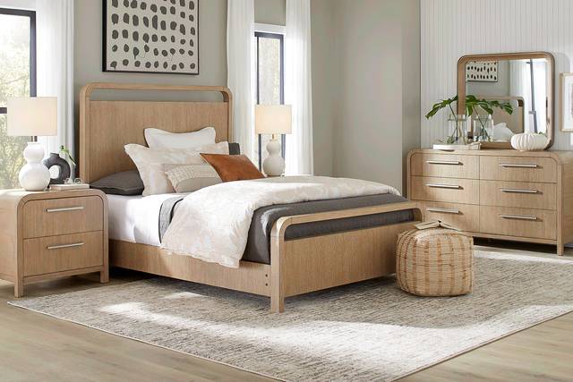 Canyon Sandstone 7 Pc King Panel Bedroom - Thumbnail - Image 1