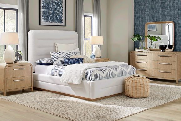 Canyon Sand 7 Pc Queen Upholstered Bedroom
