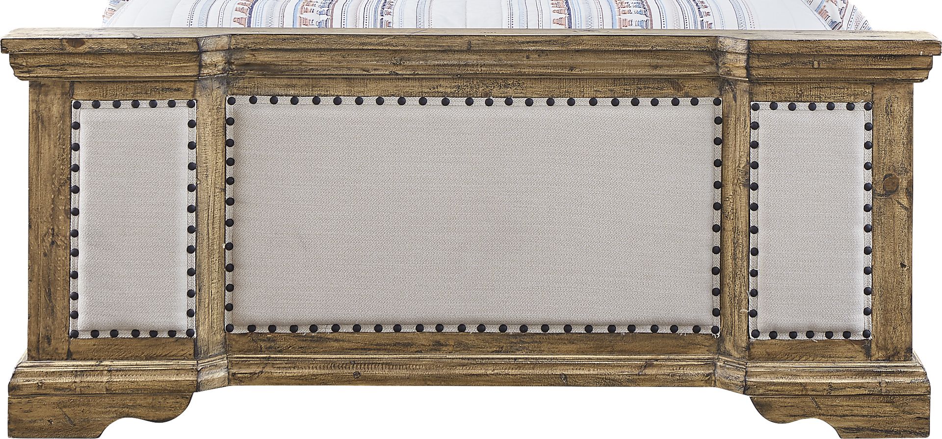 Canyon City Camel 8 Pc King Upholstered Bedroom - Image 4