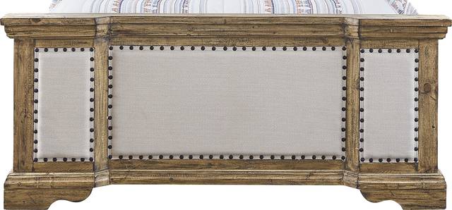 Canyon City Camel 3 Pc Queen Upholstered Bed - Thumbnail - Image 4