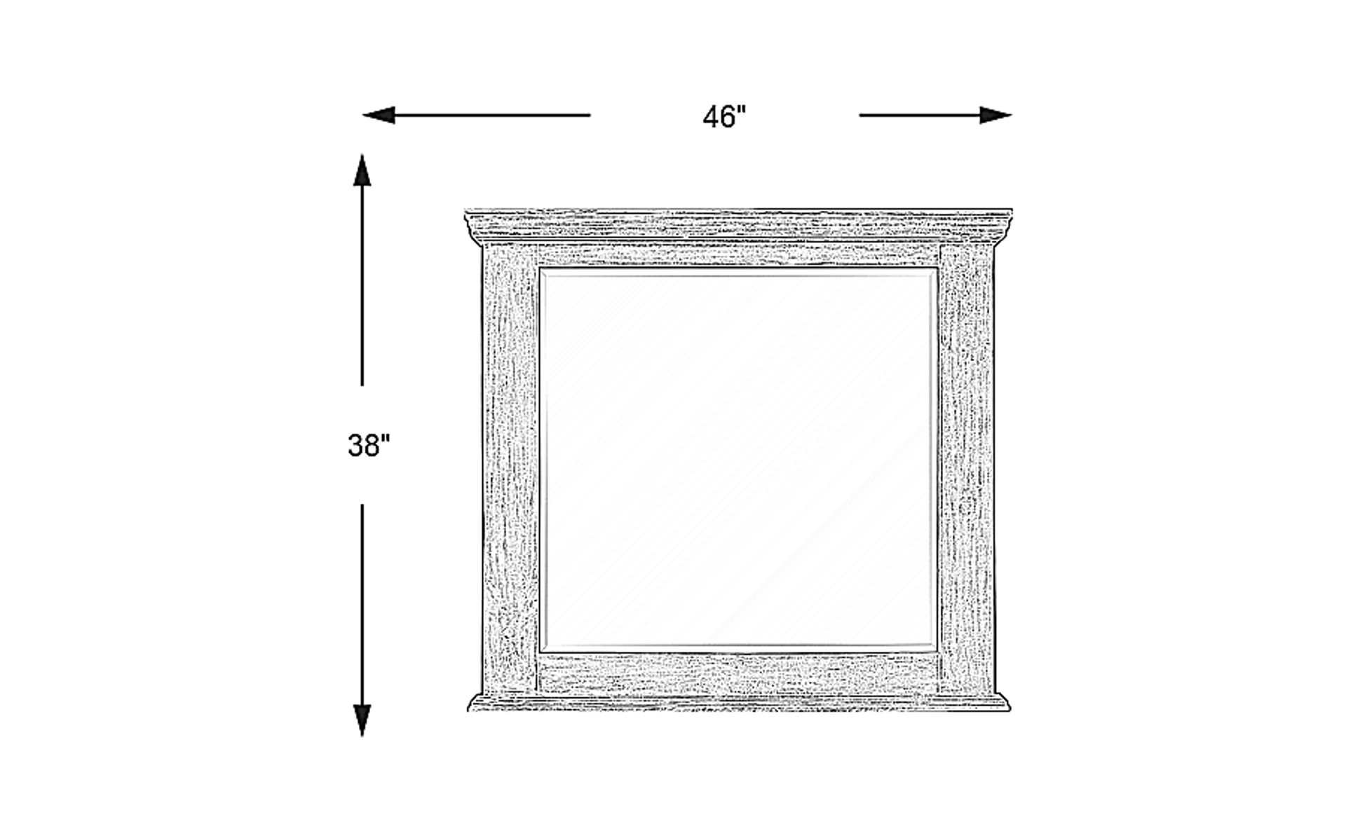 Dimension Image. Please refer to the Dimension Tab on this page for dimension details.