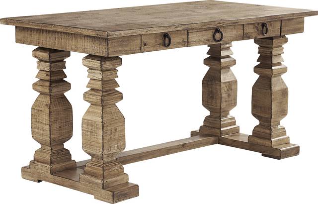 Canyon City Natural Writing Desk - Thumbnail - Image 2