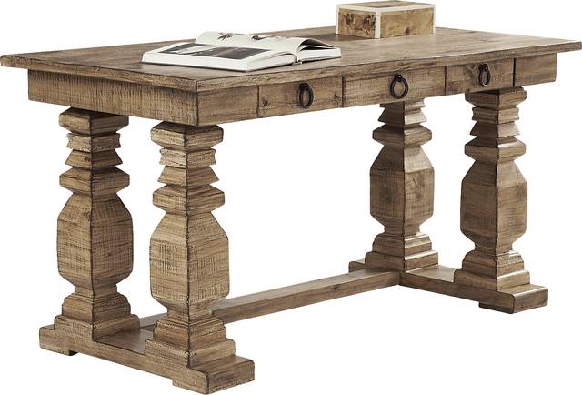 Canyon City Natural Writing Desk - Thumbnail - Image 3