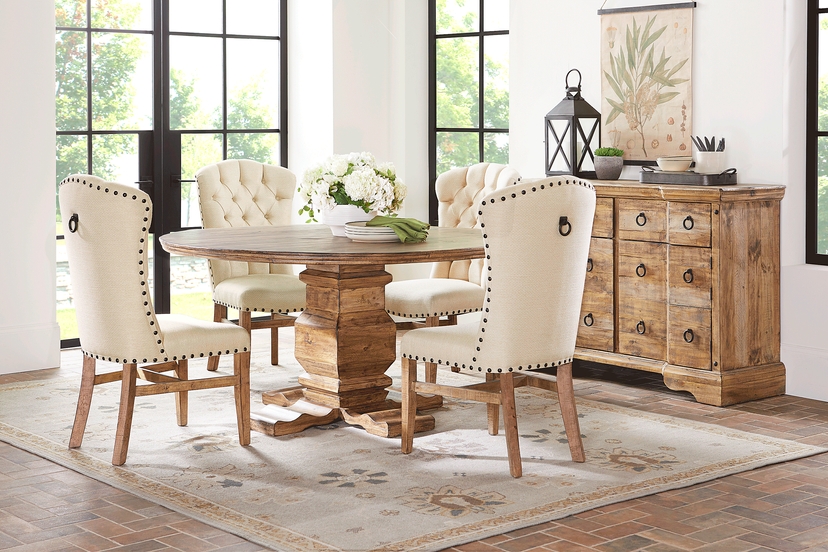 Canyon City Tan 5 Pc Dining Room