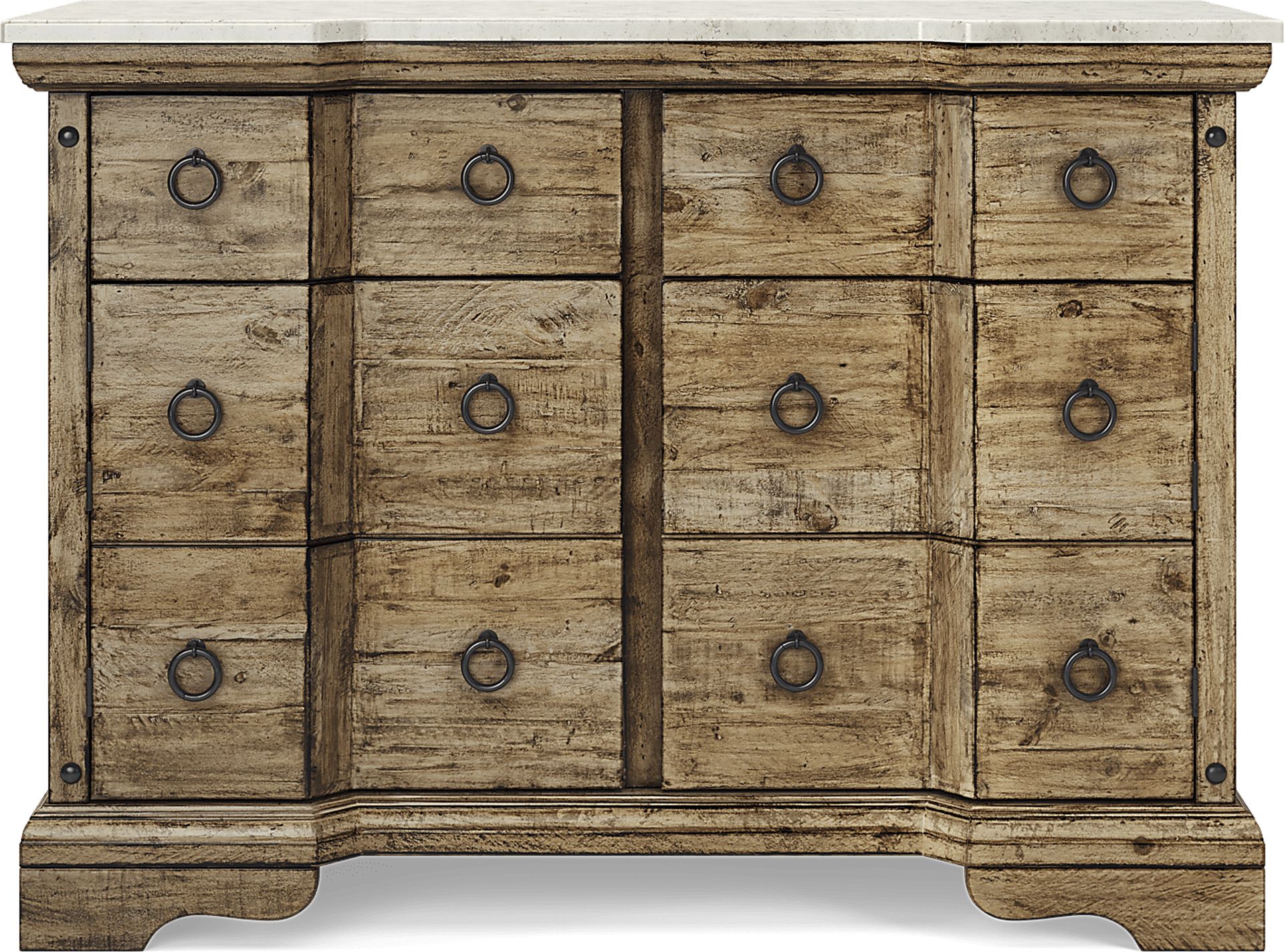 Canyon City Tan 8 Pc Dining Room - Image 2