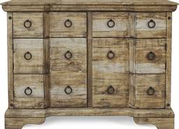 buffet with wood top