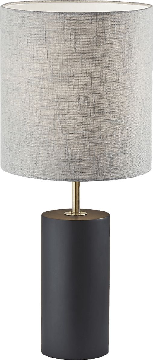 Canyon Cove Black Table Lamp - Rooms To Go