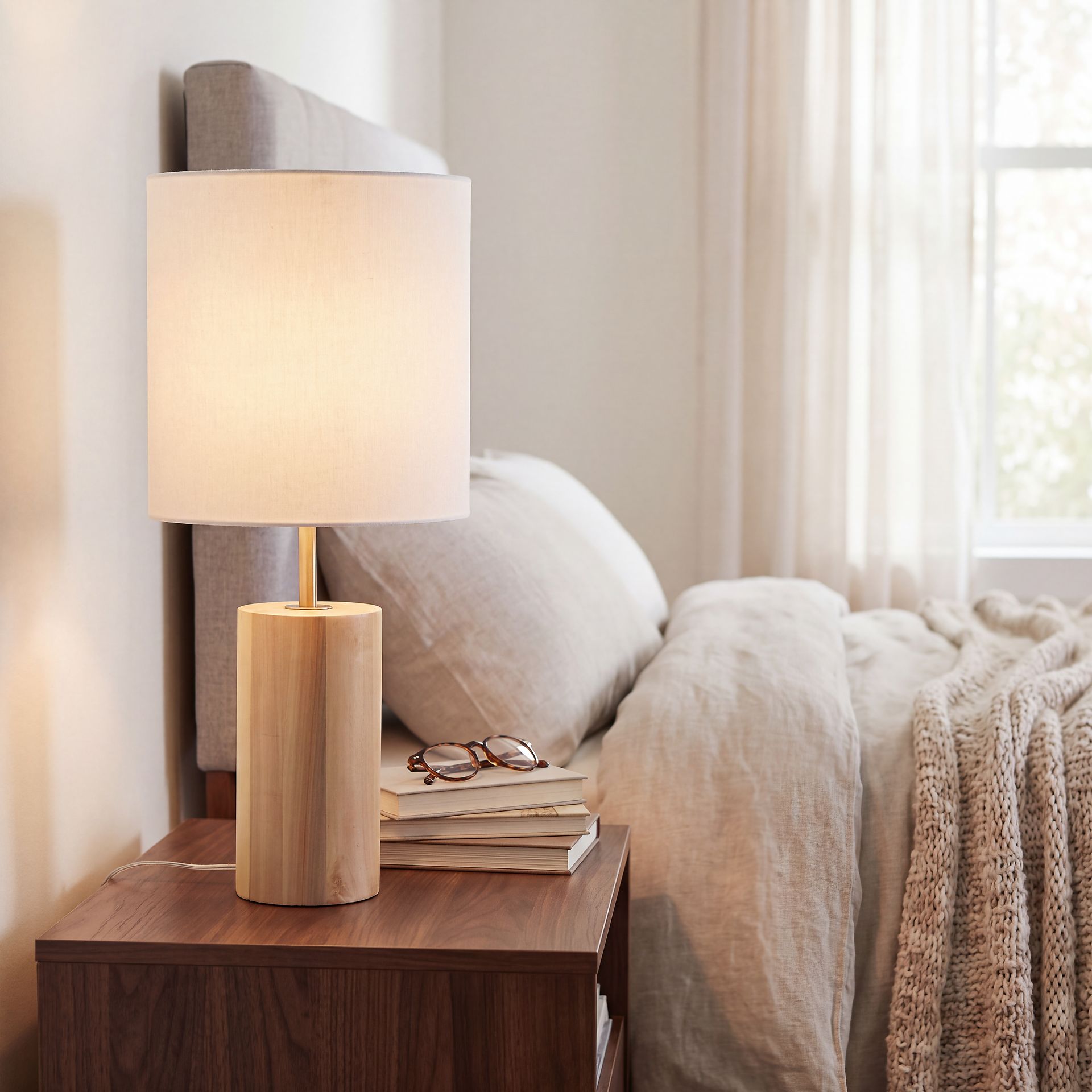 Canyon Cove Oak Lamp - Image 5