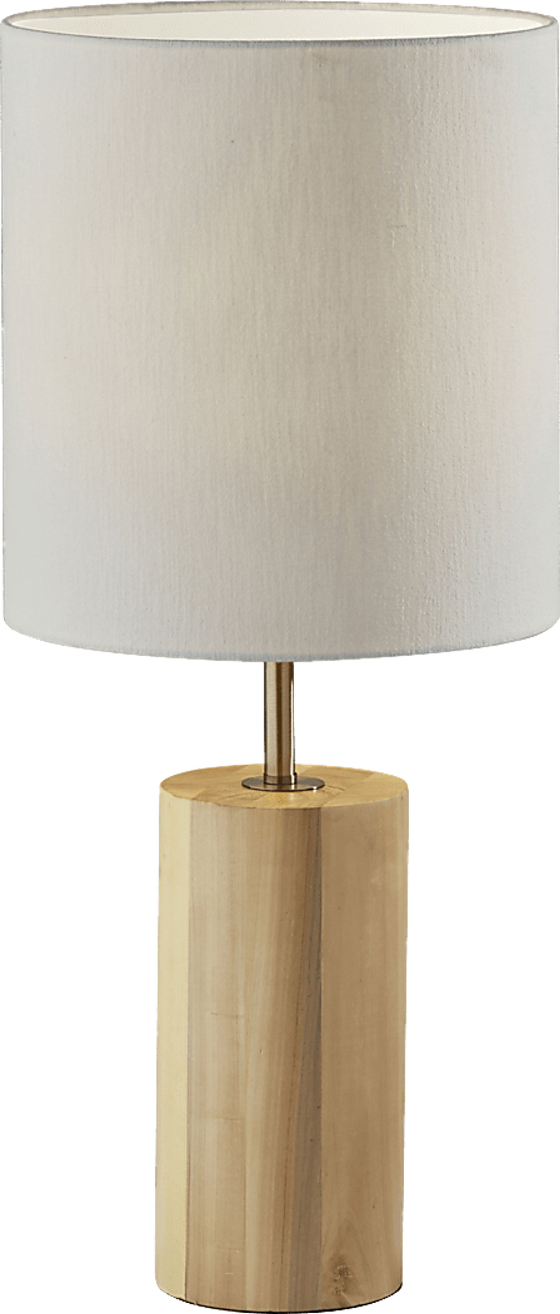 Canyon Cove Oak Lamp - Image 1