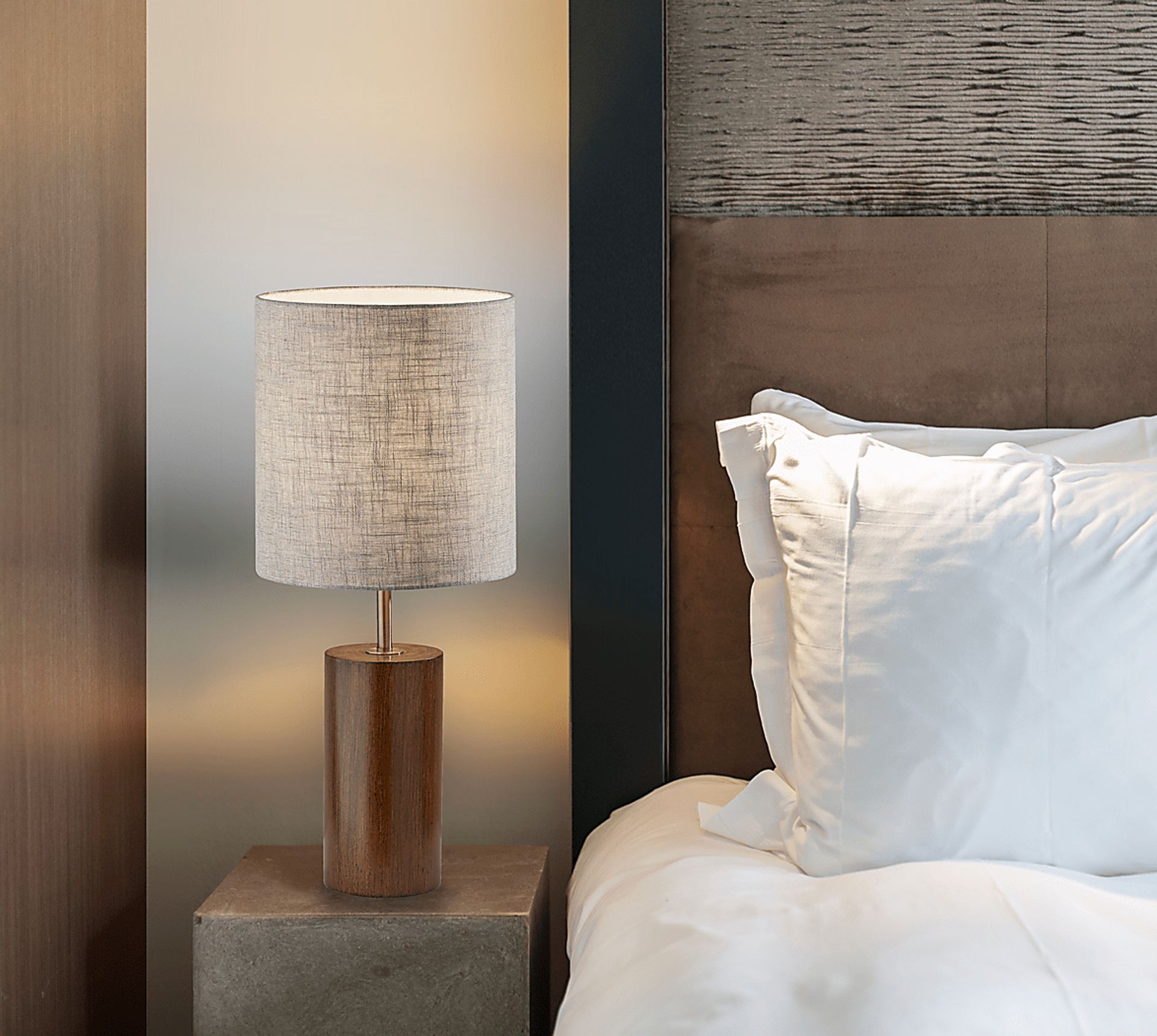 Canyon Cove Walnut Lamp - Image 5