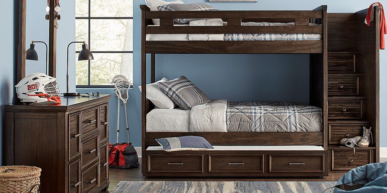 Bunk Beds For Kids, Canyon Creekside Twin Full Loft Bed With Chest