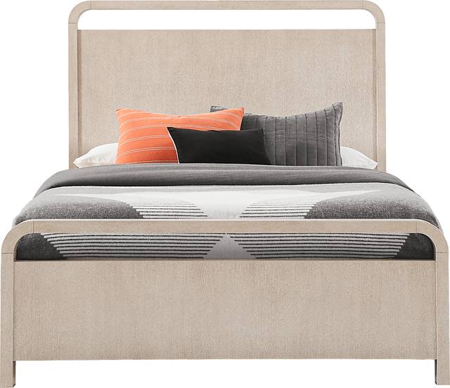 Canyon Light Gray 3 Pc King Panel Bed - Thumbnail - Image 1