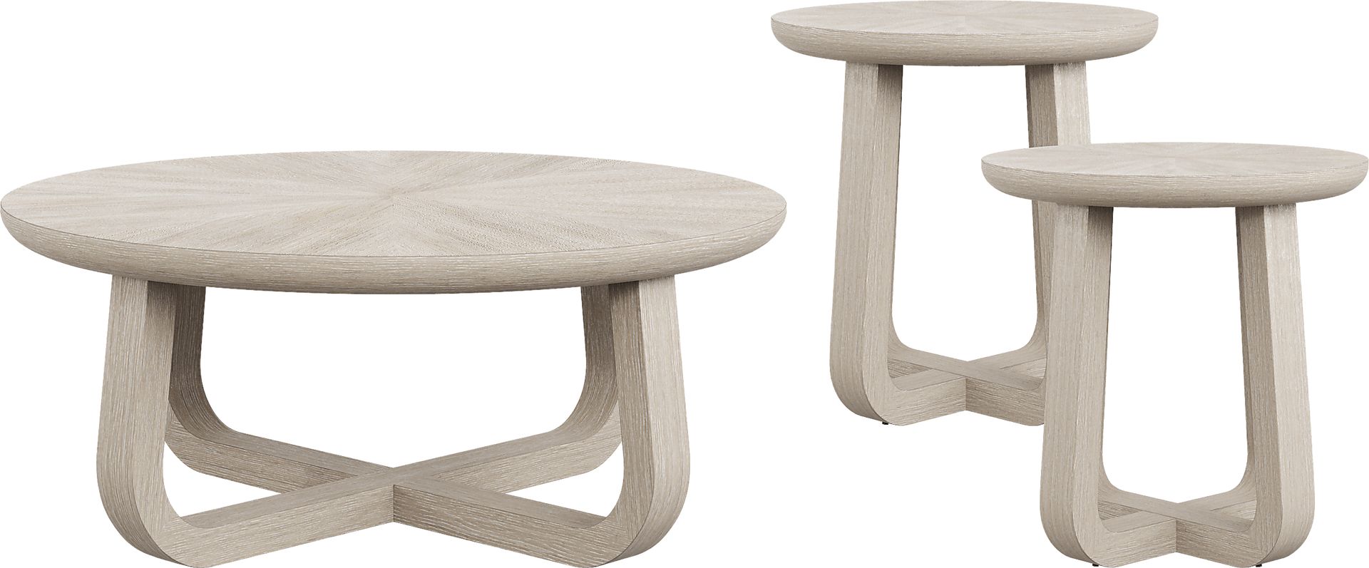 Canyon Light Gray 3 Pc Occasional Table Set - Image 1