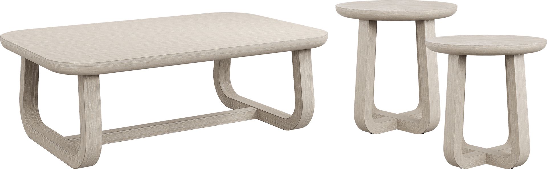 Canyon Light Gray 3 Pc Occasional Table Set - Image 1