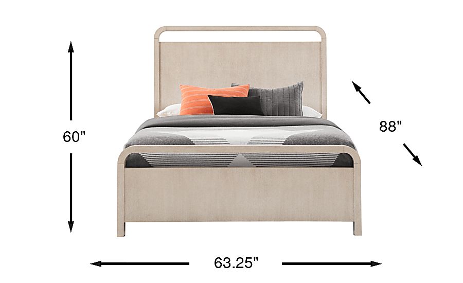Canyon 3 Pc Queen Panel Bed - Thumbnail 5